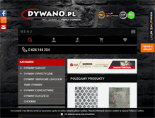 Tablet Screenshot of dywano.pl
